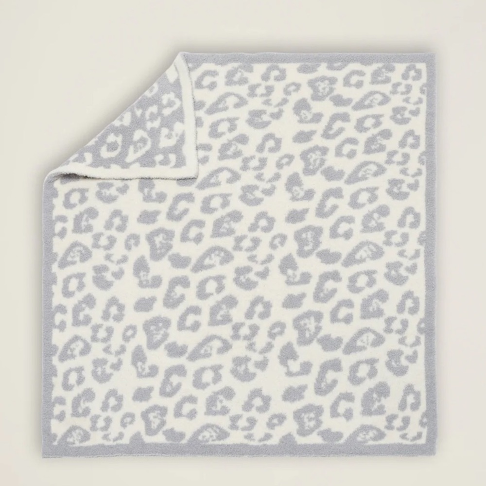 CozyChic® Barefoot in the Wild® Baby Blanket - Ocean and Cream